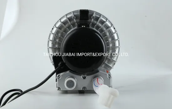 Industrial Aluminum High Pressure Single Phase 0.12kw/0.16HP Air Ring Blower