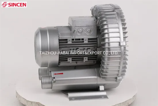 Factory Supply 5.5HP 4kw Single Stage High Pressure Electric Aerationr Ring Blower