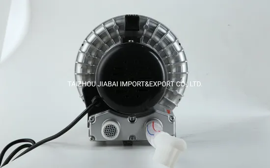 0.12kw/0.16HP Vacuum Aeration Turbo Side Channel High Pressure Electric Ring Air Blower