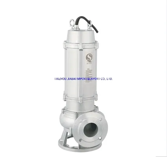 Wqd Series Submersible Dirty Water Sewage Slurry Pump
