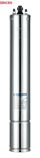 3sdm3/17-0.55 3 Inch Deep Well Electric Submersible Water Pump