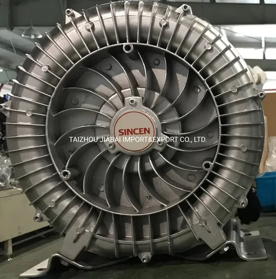 China Manufacturer Side Channel 1.5HP/1.1kw CE Approved Inflatable Fish Farming Ring Blower