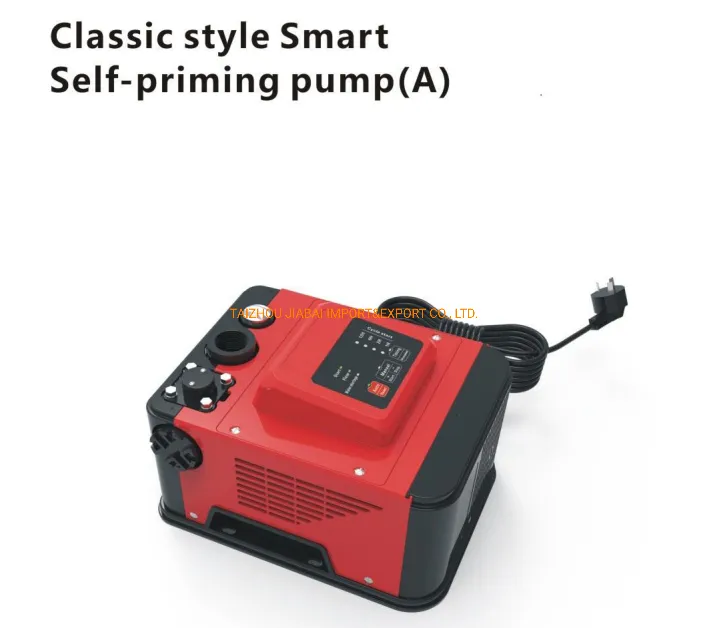 High Quality Durable Mini Classic Style Smart Hot Water Booster Self-Priming Pump