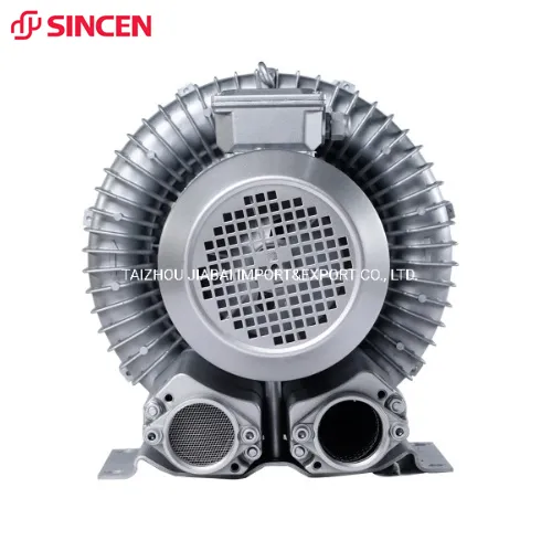 Heavy Duty 12HP/9kw Three Stage Regenerative Side Channel Air Ring Blower