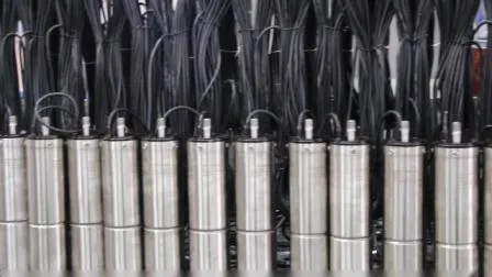 4spm3/12 Stainless Steel Multistage Borehole Submersible Deep Well Water Pump with Control Box