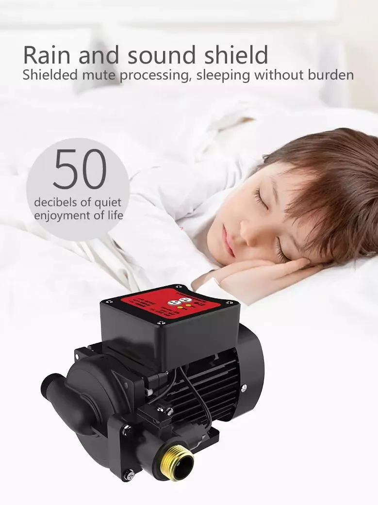 Intelligent System with Double Control of Pressure and Flow, Smart Centrifugal Hot Water Booster Pump