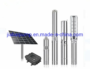 High Pressure 4inch 5.5kw AC&amp;DC Deep Well Solar Submersible Pump