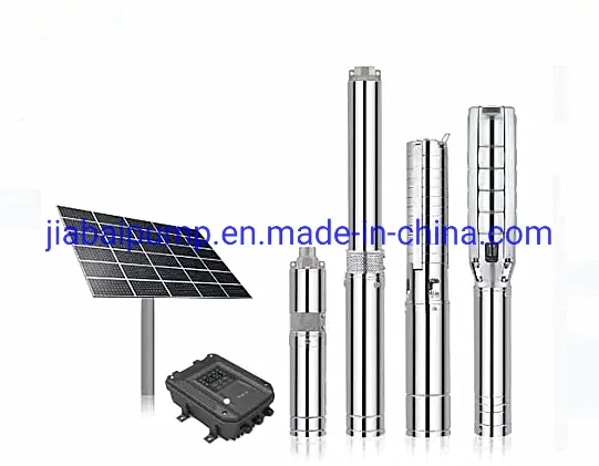 High Pressure 4inch 5.5kw AC&amp;DC Deep Well Solar Submersible Pump