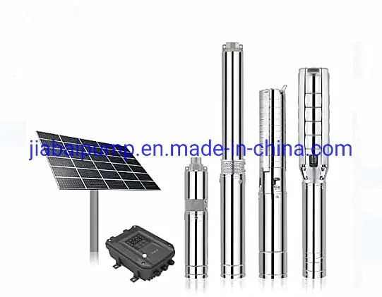 High Pressure 4inch 5.5kw AC&amp;DC Deep Well Solar Submersible Pump