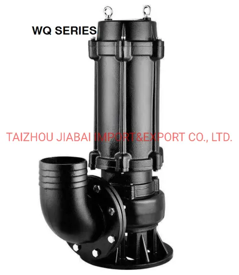 Wq Sewage Submersible Water Pump Qw Submersible Vertical Sewage Pump
