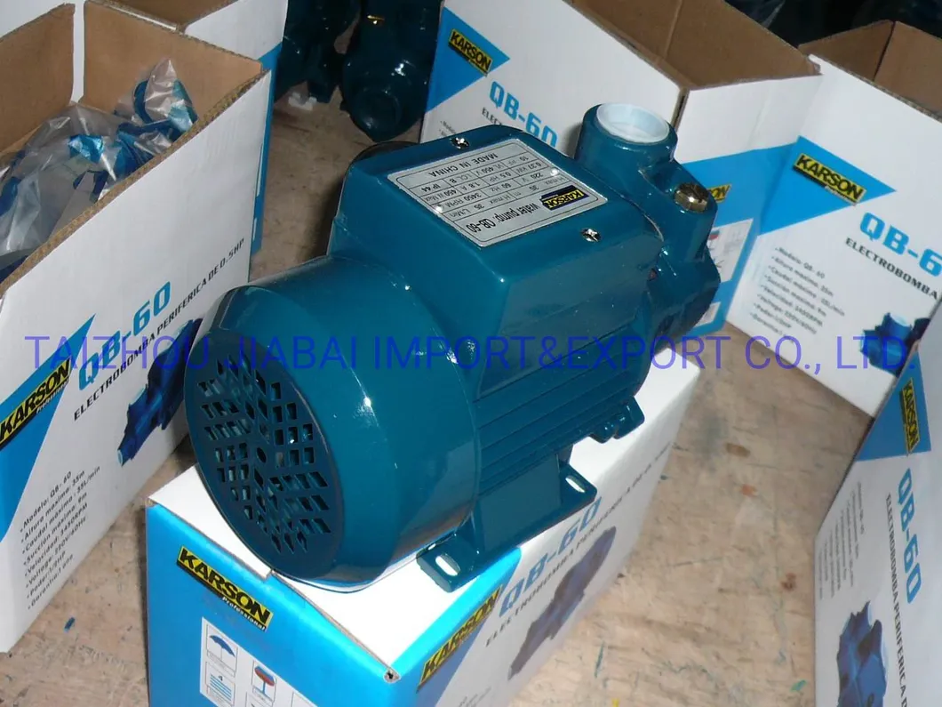 Wholesaler Qb Series Copper Wire Qb60 0.5HP Electric Solar Centrifugal Submersible Surface Peripheral Self-Priming Vortex Pump