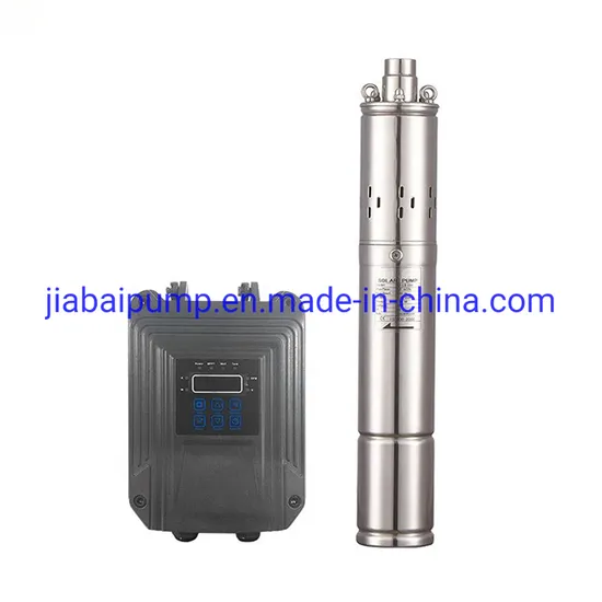 CE Approved 210W 77m Head 1.2m3/H Flow Deep Well Screw Solar Pump