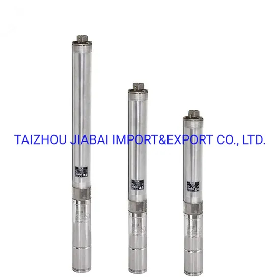 DC&amp;AC Borehole Centrifugal High Efficiency Controller Deep Well Submersible Solar Pump