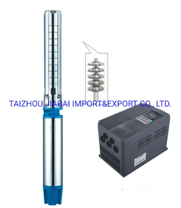 2.2kw 4inch Outlet Stainless Steel Impeller AC&amp;DC Compatible Deep Well Submersible Solar Pump