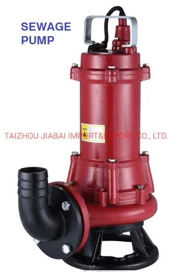 Wqk25-7-1.5 Latest Style Wqk Cutting Sewage Submersible Pump with Big Flow