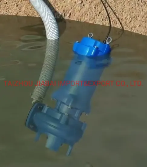 Industrial Stainless Steel Submersible Sewage Disposal Vertical Electric Water Pump