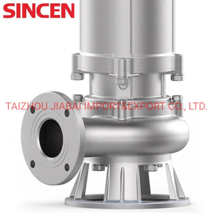 Vertical Cooper Wire Non-Clogging Submersible Stainless Steel Sewage Water Pump