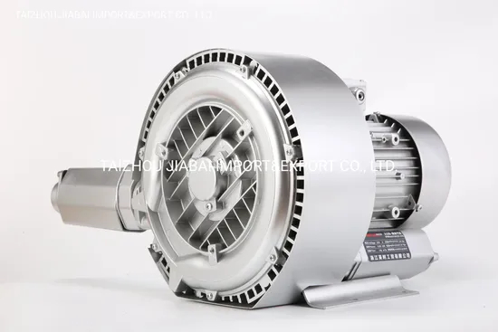 High Pressure Vacuum Cleaner Double Stage 1.13HP 0.85kw Air Ring Blower