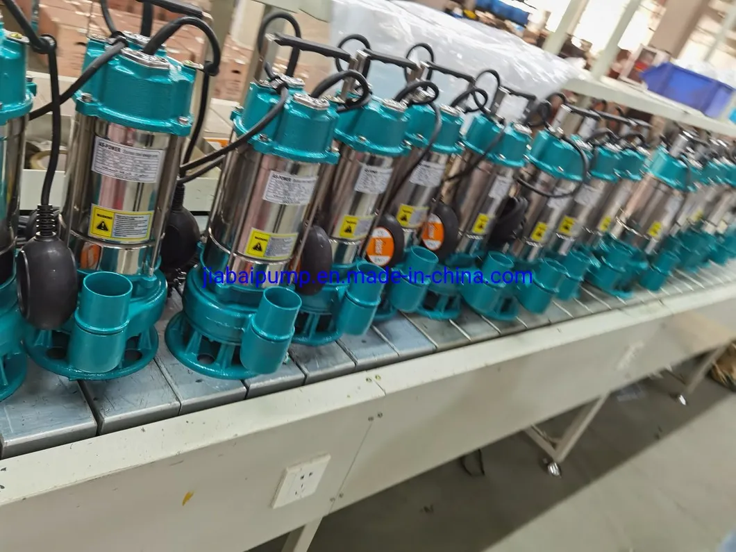 V2200f 3 Inch 3 HP S. S. Submersible Sewage Pump with Float