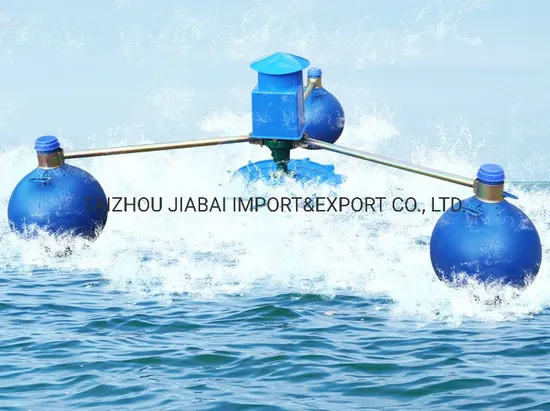 New Type Impeller Aerator with Water Cooled Motor for Fish Pond