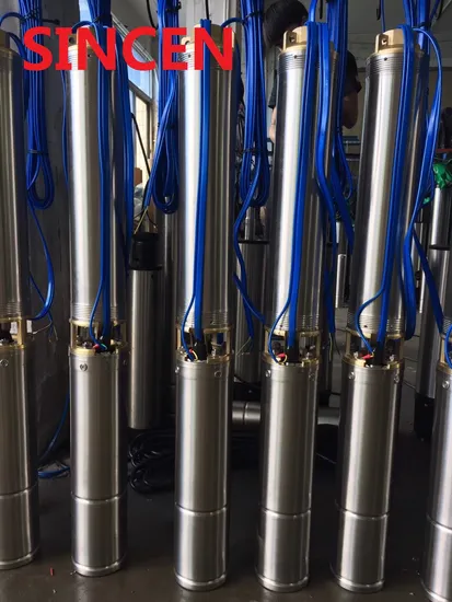 Sincen 4sdm3/7 High Pressure Deep Well Submersible Water Pump