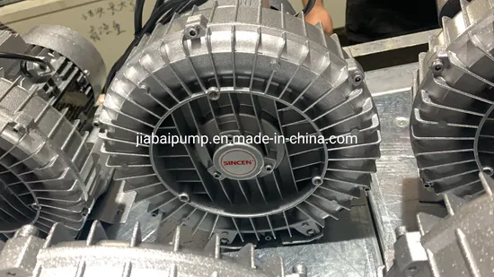 0.75kw/1HP AC High Pressure Electric Industrial Centrifugal Side Channel Ring Blower