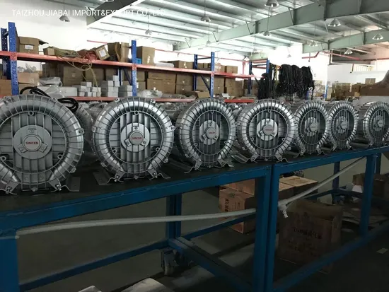 Aquaculture Aerator Fish Farming Aerator Regenerative 0.75HP 0.55kw 220V/380V Ring Blower